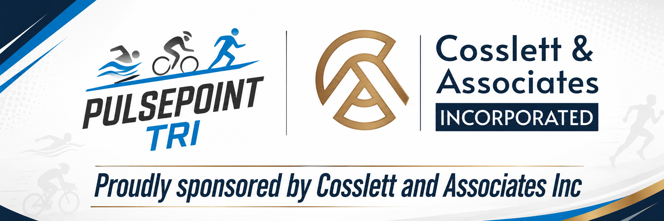 Cosslett & Associates Inc - Proud Sponsor of PulsePoint Triathlon